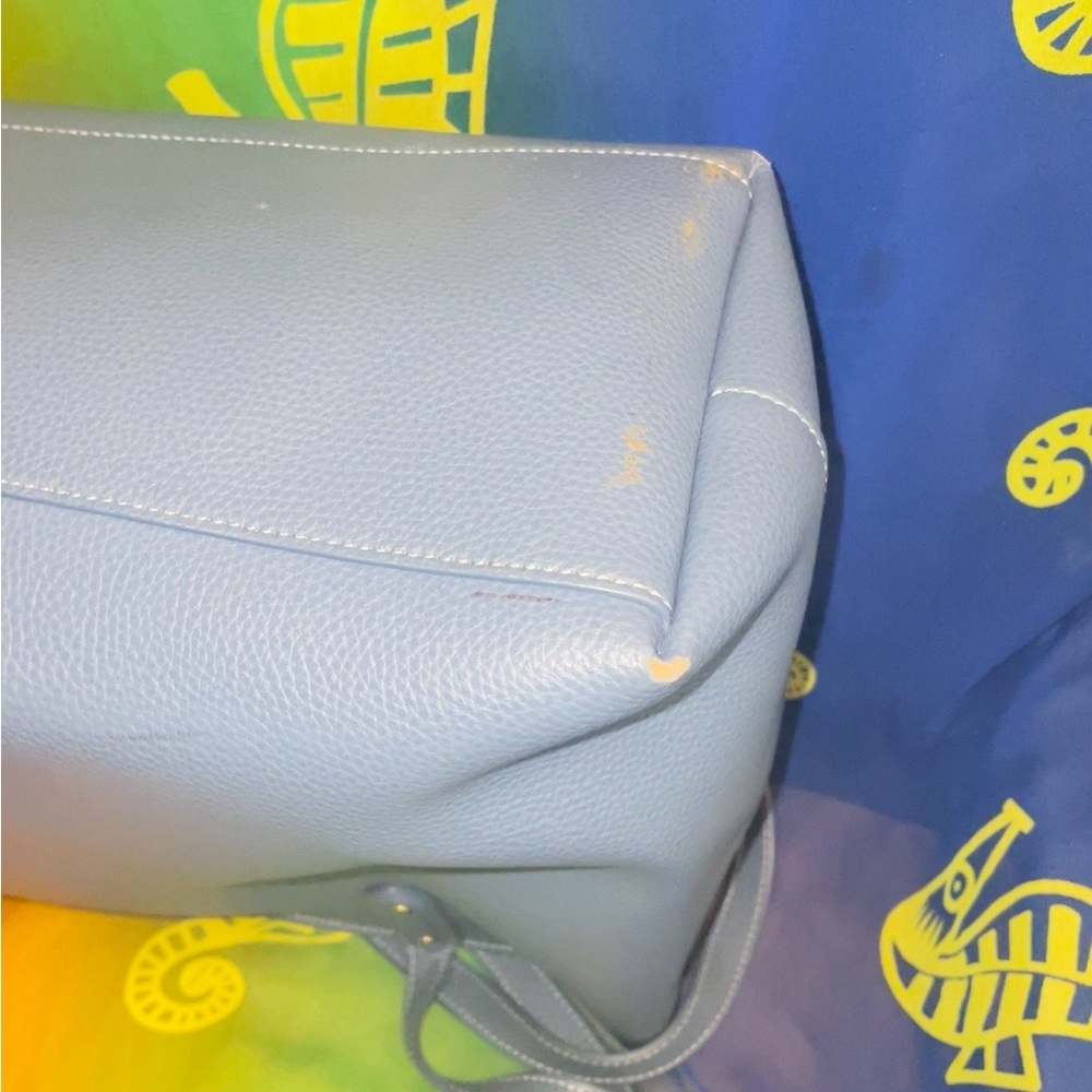 💕COACH BLUE CITY ZIP LARGE TOTE AND DUST BAG - Picture 6 of 9